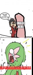 look what i found under your bed (Gardevoir) Meme Template