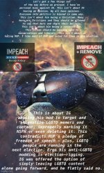 Impeach IG explained Meme Template