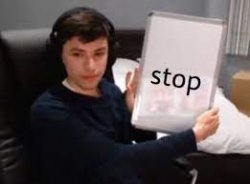 stop Meme Template