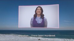 Attention… I have been murdered Meme Template