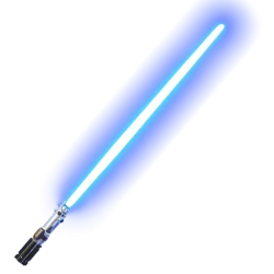 Blue Lightsaber Meme Template