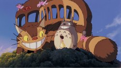 Totoro Catbus Meme Template