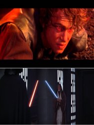 anakin - obiwan you won this round Meme Template