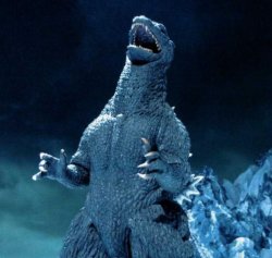 Laughing Godzilla Meme Template