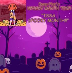 Razz's spooky temp Meme Template