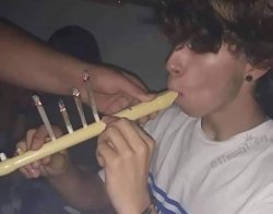 Recorder bong Meme Template