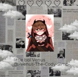 venus's bbh temp (ty yacht <3) Meme Template