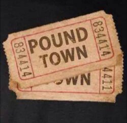 Pound town tickets Meme Template