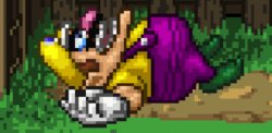 SSF2 dead Wario Meme Template