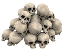 skulls pile Meme Template