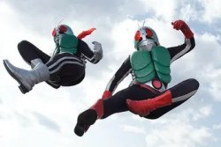 Double Rider Kick Meme Template