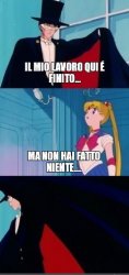 Il mio lavoro qui è finito Meme Template