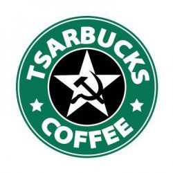 Commie Starbucks Logo Meme Template