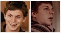 Michael Cera Back pedal Meme Template