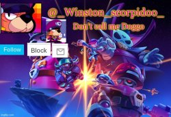 Winston' s Brawl stars temp Meme Template