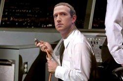 Zuckerberg Airplane! Unplugged Meme Template