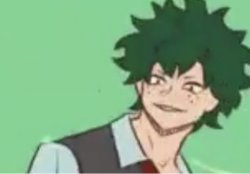 Confused Deku Meme Template