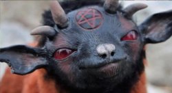 Satanic goat Meme Template