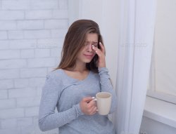 Crying with coffee Meme Template