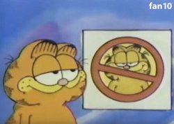 No garfield Meme Template