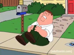 peter hurting his knee Meme Template