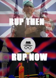 RUP then RUP now Meme Template