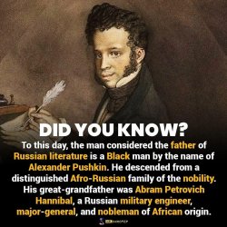 Alexander Pushkin was black Meme Template