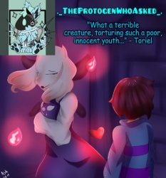 TheProtogenWhoAsked Toriel Temp Meme Template