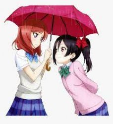 Nico and Maki Meme Template