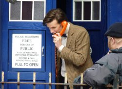 Doctor Who Orange Telephone Handset Meme Template