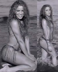 Shakira bikini Meme Template