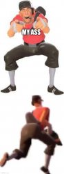 Scouts ass Meme Template