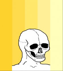 Skull Walls Meme Template