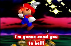 I'm gonna send you to hell! Meme Template