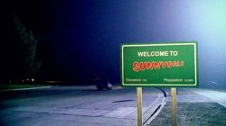 Welcome to Sunnydale Sign Meme Template