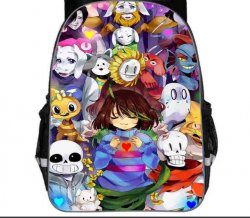 Anime undertale backpack Meme Template