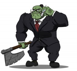 Orc Lawyer Meme Template