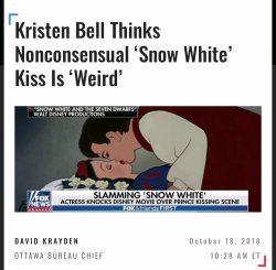 Non-consensual Snow White kiss Meme Template