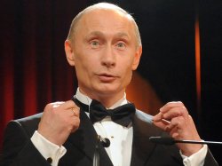 Putin all dressed up to go on a date with Donald Meme Template