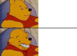 Winnie the Pooh Ok to Worst Meme Template