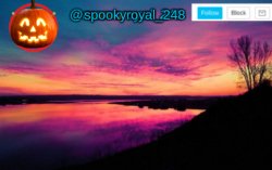 spookyroyal_248 announcement temp (halloween user) Meme Template