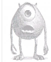 Mike Wazowski ASCII Meme Template