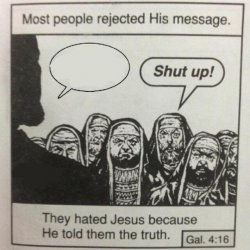 jesus hate truth Meme Template