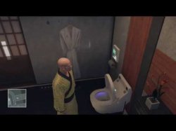 Hitman Agent 47 Toilet Meme Template