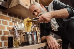 Man making spaghetti Meme Template