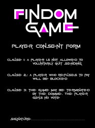 Findom Game Player consent Meme Template