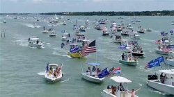 Trump Boat Parade Meme Template