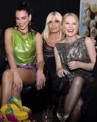 Kylie Dua Lipa Versace Meme Template