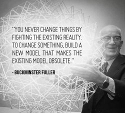 Buckminster Fuller quote Meme Template