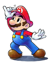 Mario searching Meme Template